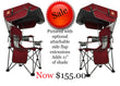 2 PACK OVERSTOCK LIMITED TIME SALE - Renetto - The Original Canopy Chair 